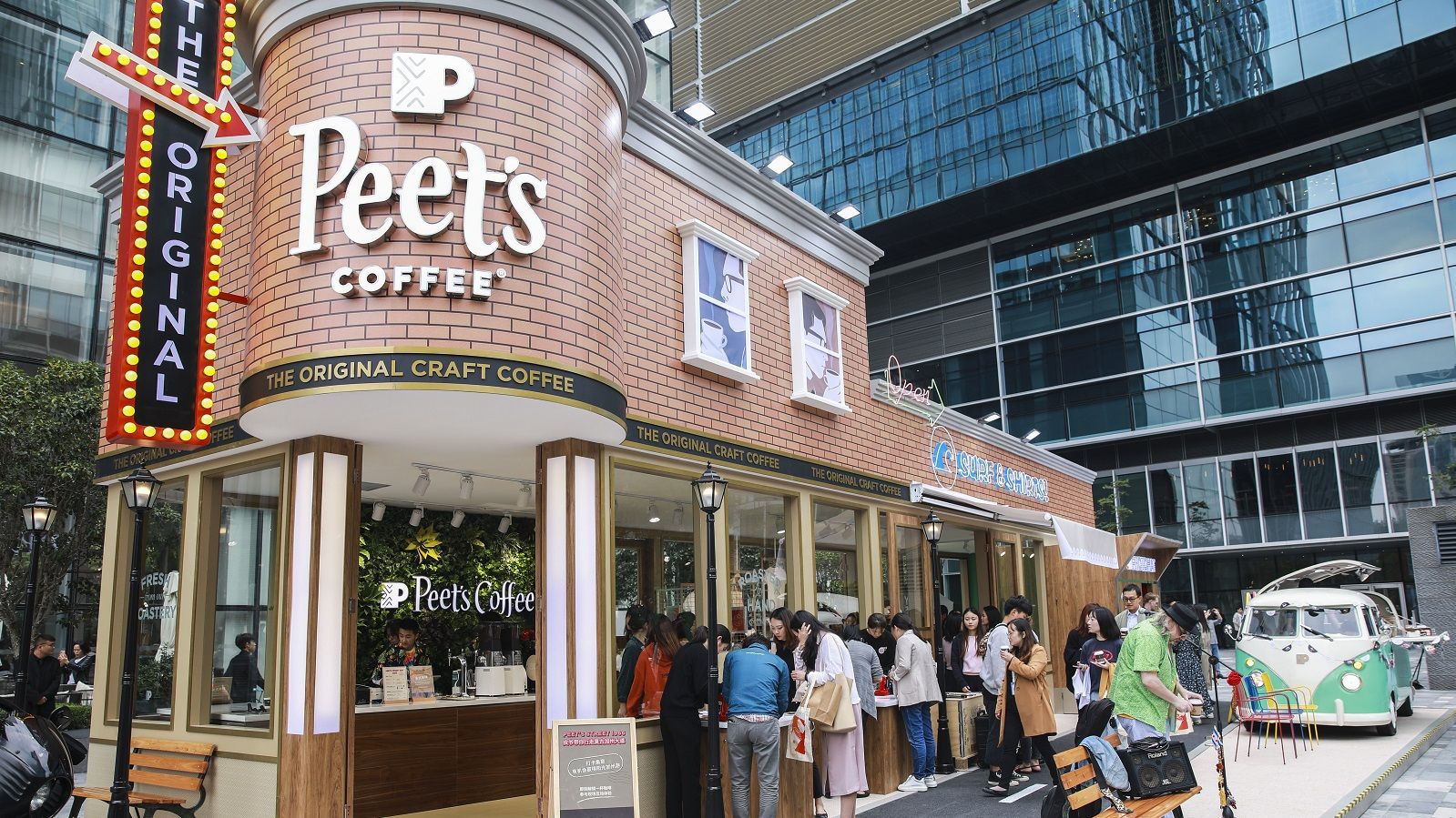 Peet’s pop-up